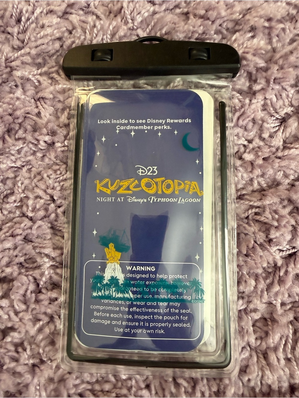 Disney Kuzcotopia Night Waterproof Phone Pouch